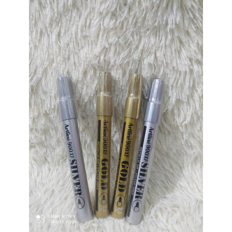 

Spidol Snowman Permanen Silver. Gold. dan Putih