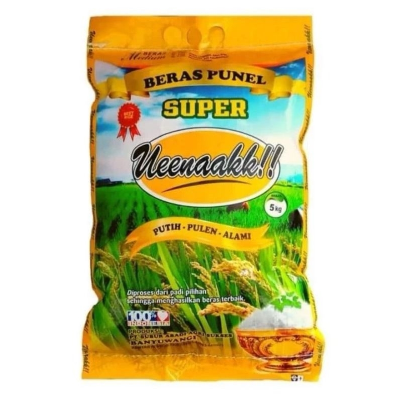 

BERAS SUPER ENAK UEENAAK (UENAK) 5KG