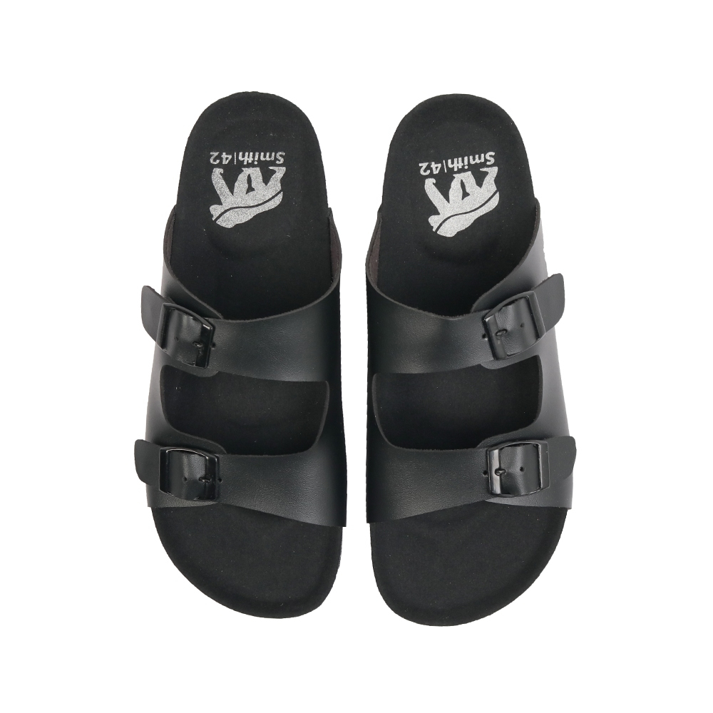 House of Smith TSM Sendal Slide Pria - Sanbrik Black #3