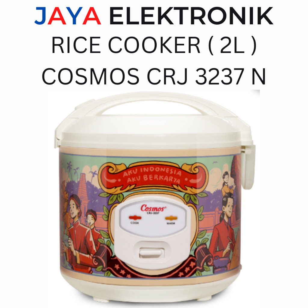 Rice Cooker SINGKAWANG COSMOS CRJ 3237 N - 2 L