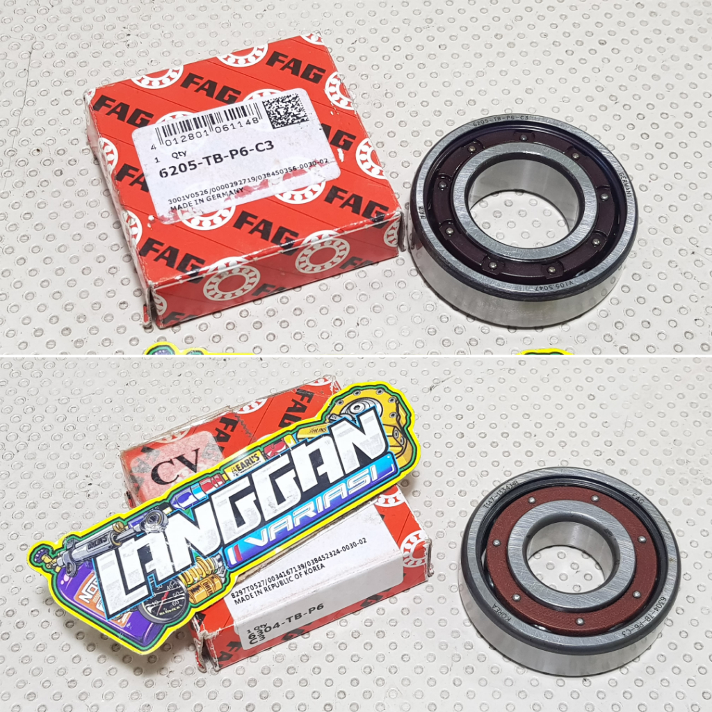 Laher Laker Bearing Kruk As FAG Keramik 6205 / 6304 (Satuan)