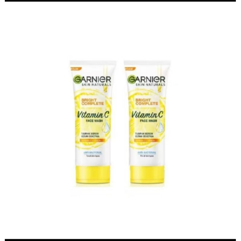 cuci muka Garnier kuning atau lemon 100 ml