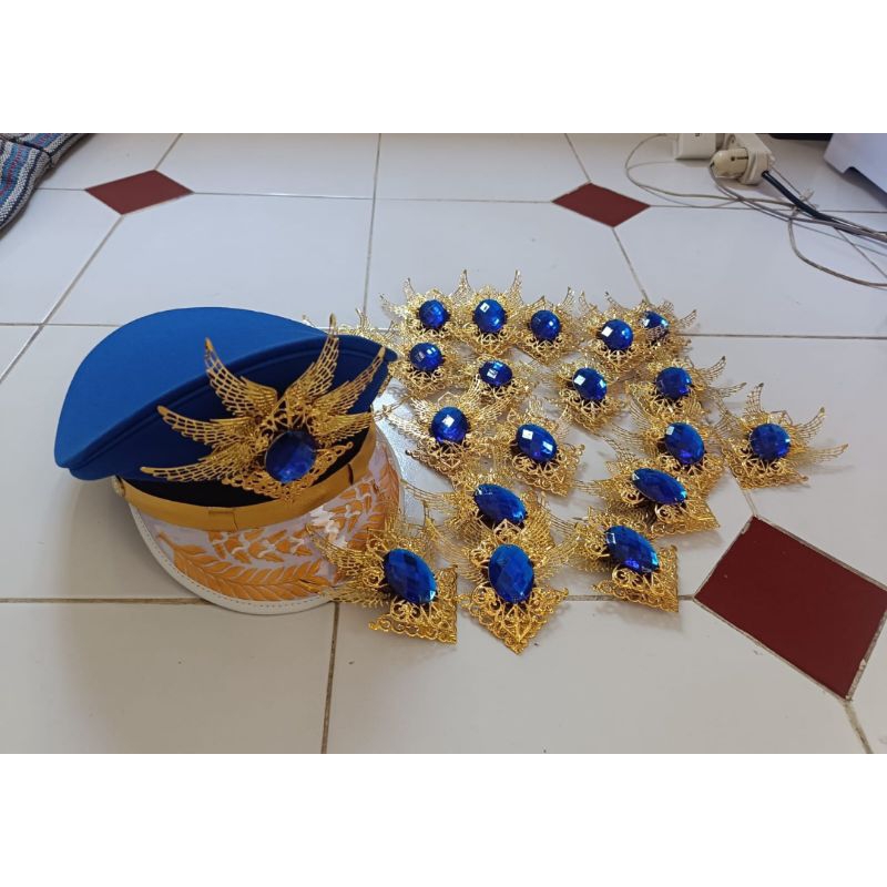 TOPI PET || EMBLEM TOPI PET || TOPI PASKIBRA