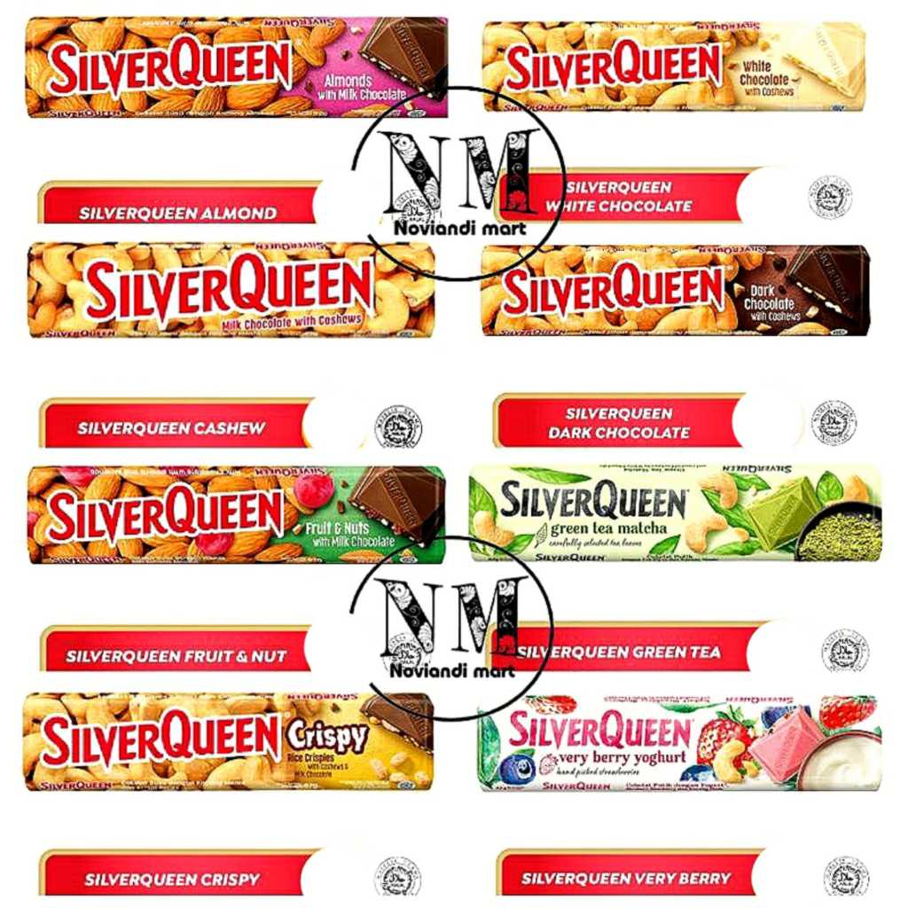 

Silverqueen Mete 58gr/58gram /Silverqueen 58/ 65/62/62gram