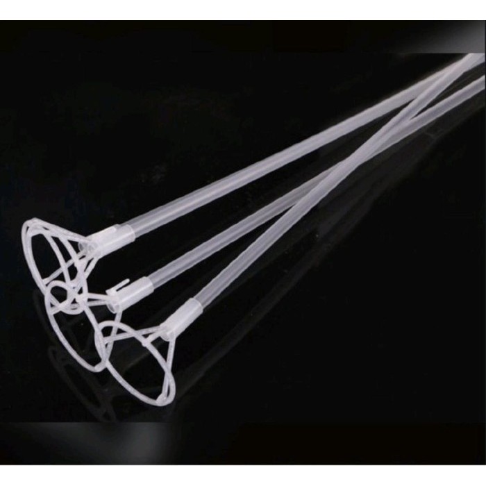tangkai balon pvc perpak isi 100 panjang 40 cm