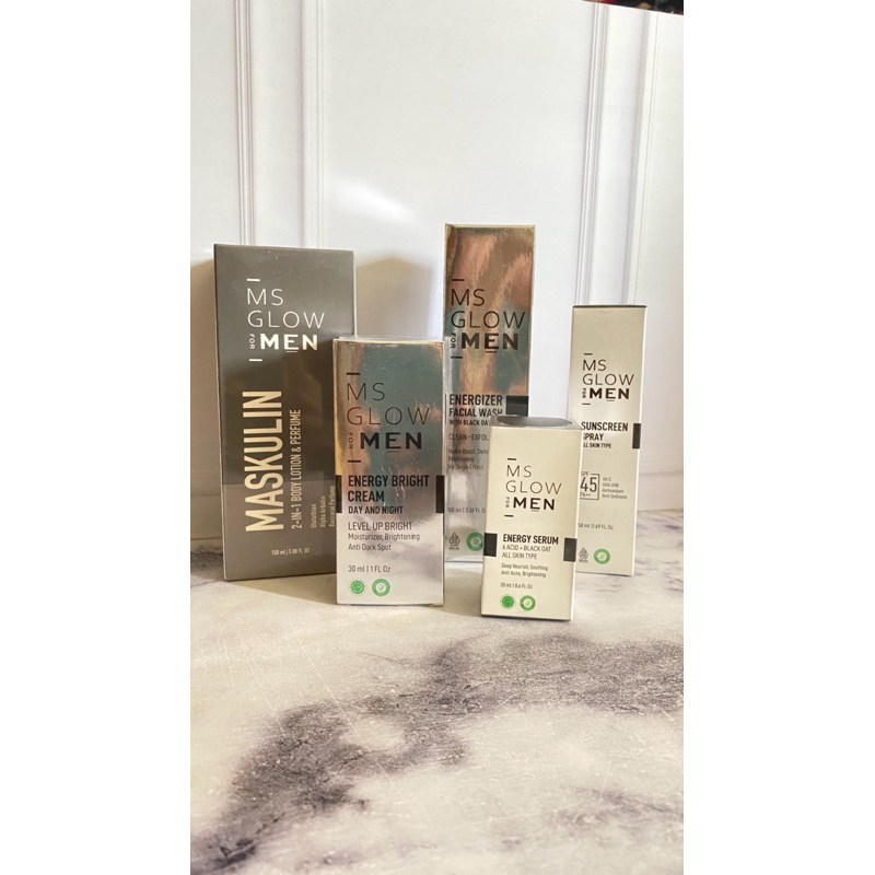 PAKET MEN M*S GLOW LENGKAP