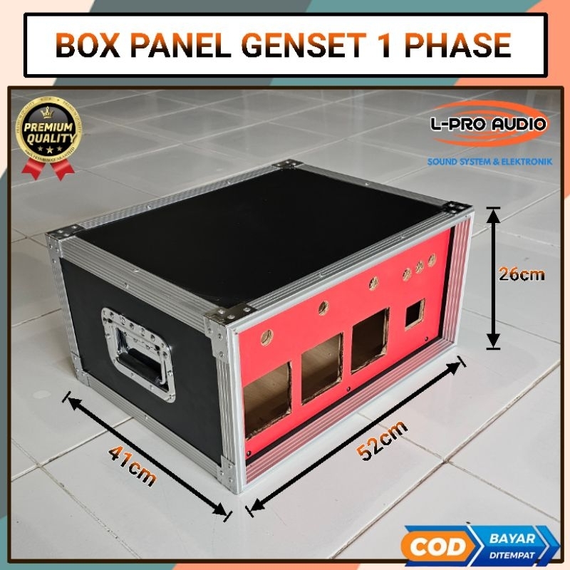 Box panel jenset 1 phase hardcase panel genset