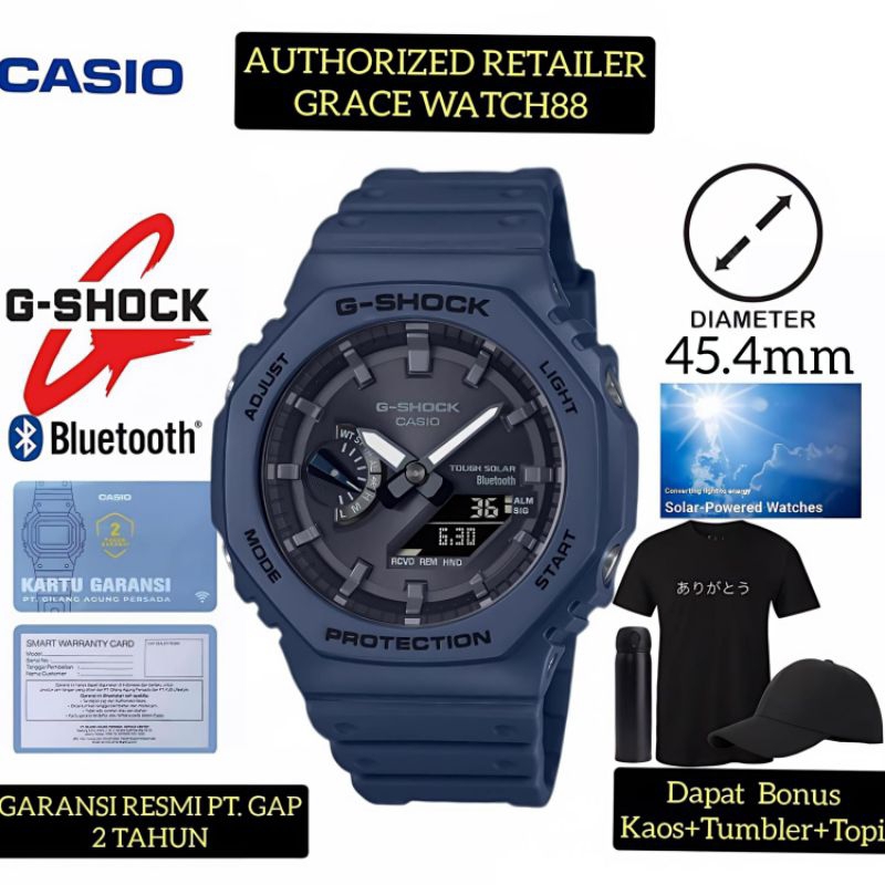 Jam Tangan Pria G-SHOCK GA-B2100-2ADR / G-SHOCK ORIGINAL GA-B2100-2ADR