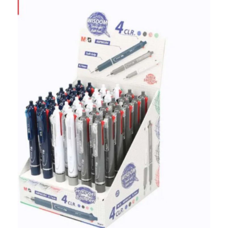 

Pen Gel Ball 4in1 semi 0.7mm