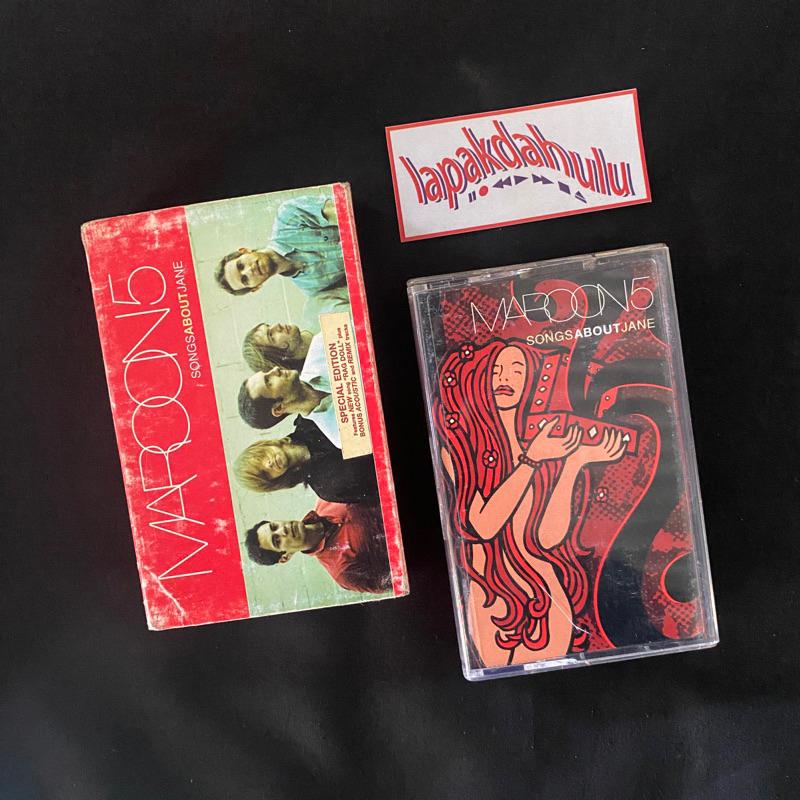 Kaset Pita Maroon 5 - Songs About Jane