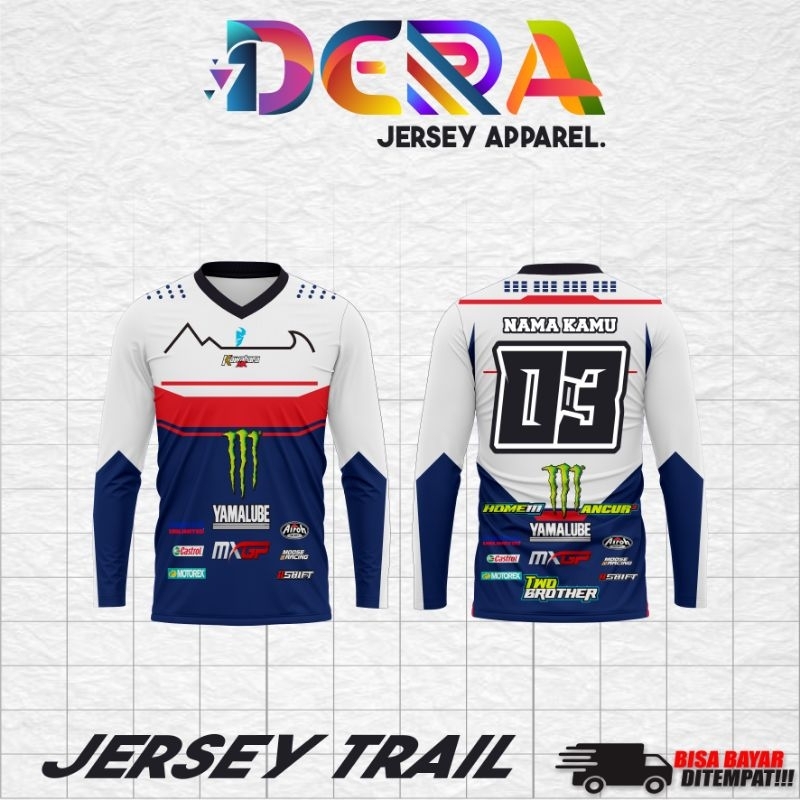 Jersey Trail / Jersey Motor Cross Costum Desain