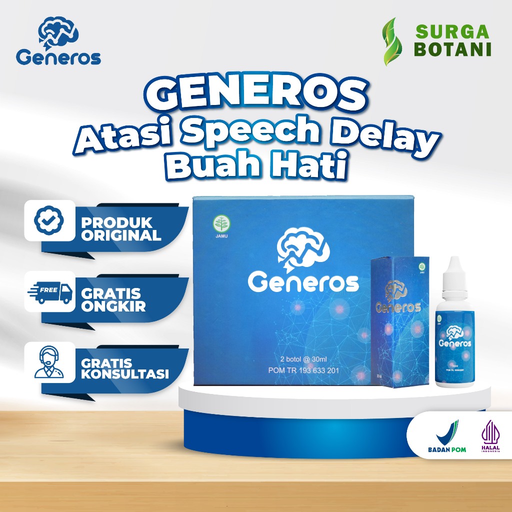 

Navi_Lezatoz Generos Atasi Speech Delay Buah Hati Original Bpom