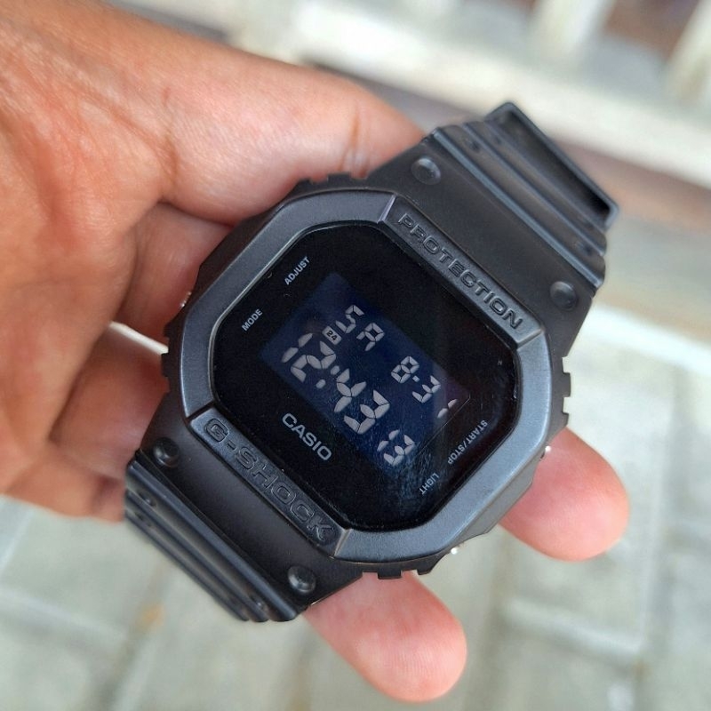 G-Shock DW 5600BB Original Second
