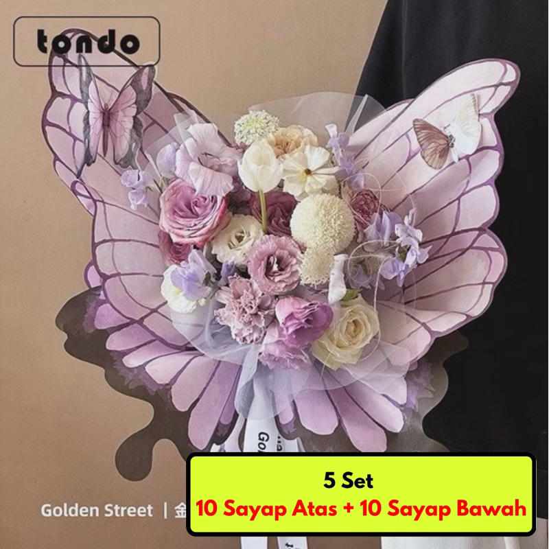 

(1 PACK ISI 20 LEMBAR) WRAPPING BUTTERFLY KERTAS BUKET KUPU-KUPU KERTAS BOUQUET BUNGA WARNA BENING Flower Wrapping Paper Butterfly Kertas Kupu-Kupu Cellophane Kertas Buket Bunga Florist
