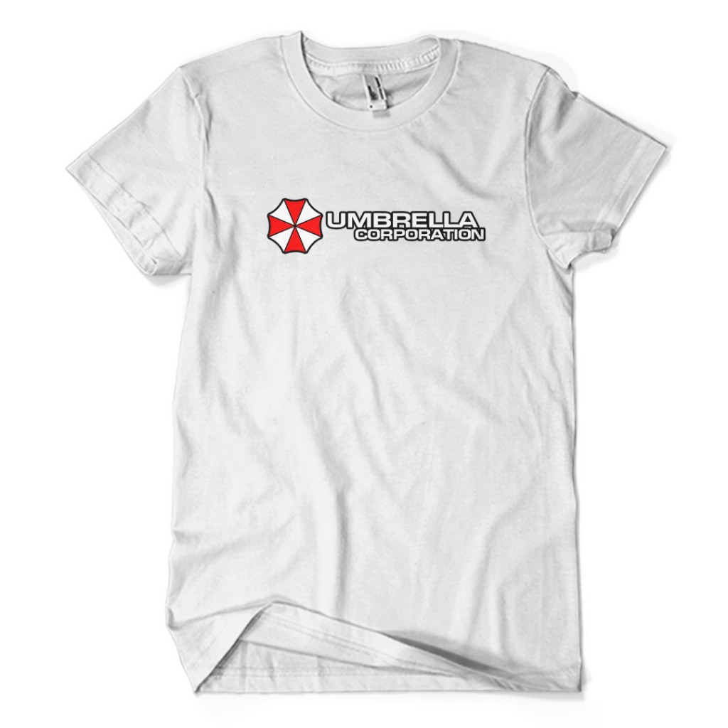 Kaos Pria Premium UMBRELLA CORPORATION - Baju Film Movie Resident Evil Unisex Dewasa