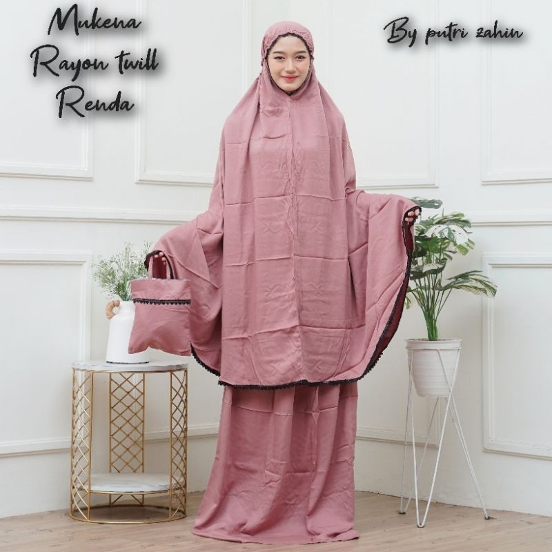 MUKENA RAYON TWILL PREMIUM JUMBO