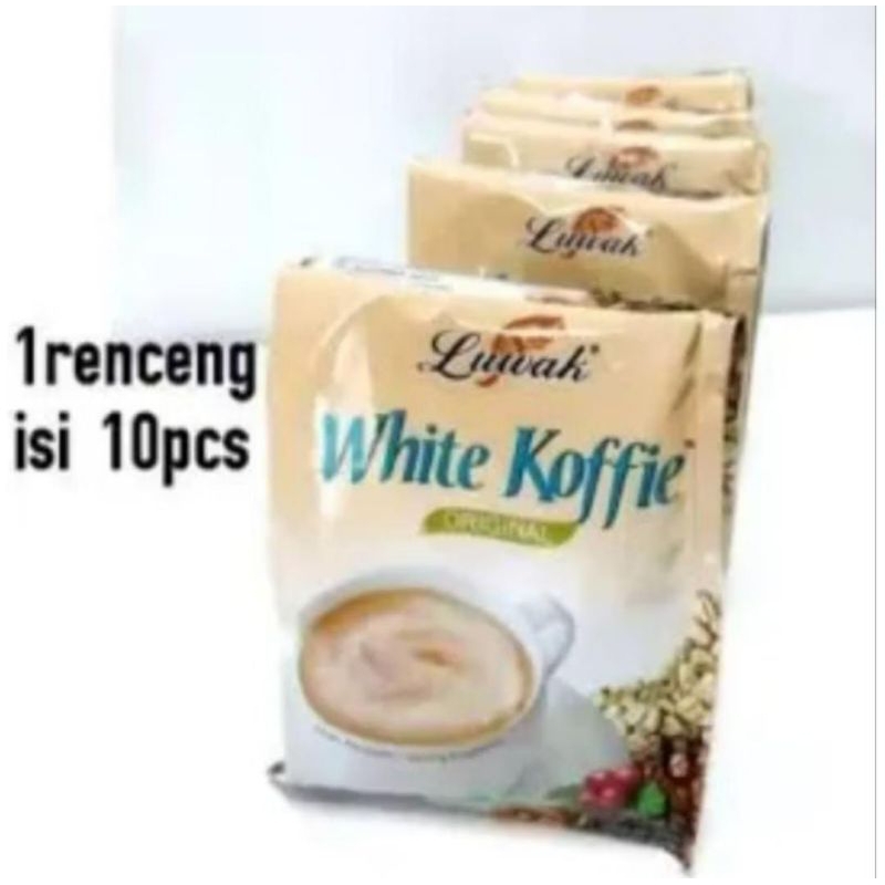 

KOPI LUWAK WHITE KOFFIE 1RCG ISI 10SACHET