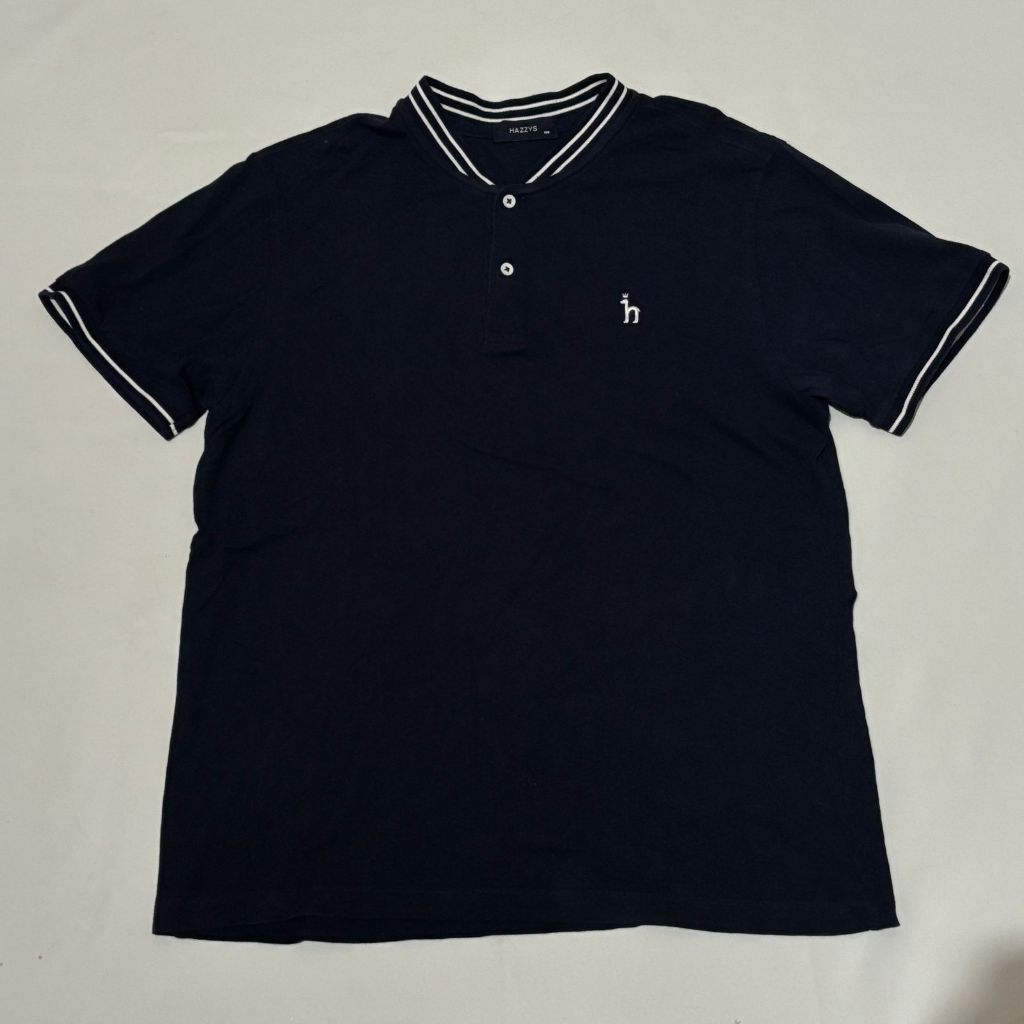 Hazzys Polo HalfButton Second Thrift Kaos