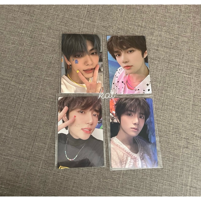 tubatu txt photocard bundle soobin blue hour r