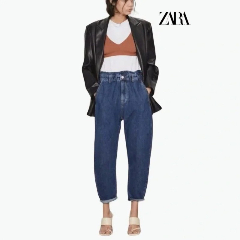 Zara baggy paperbag