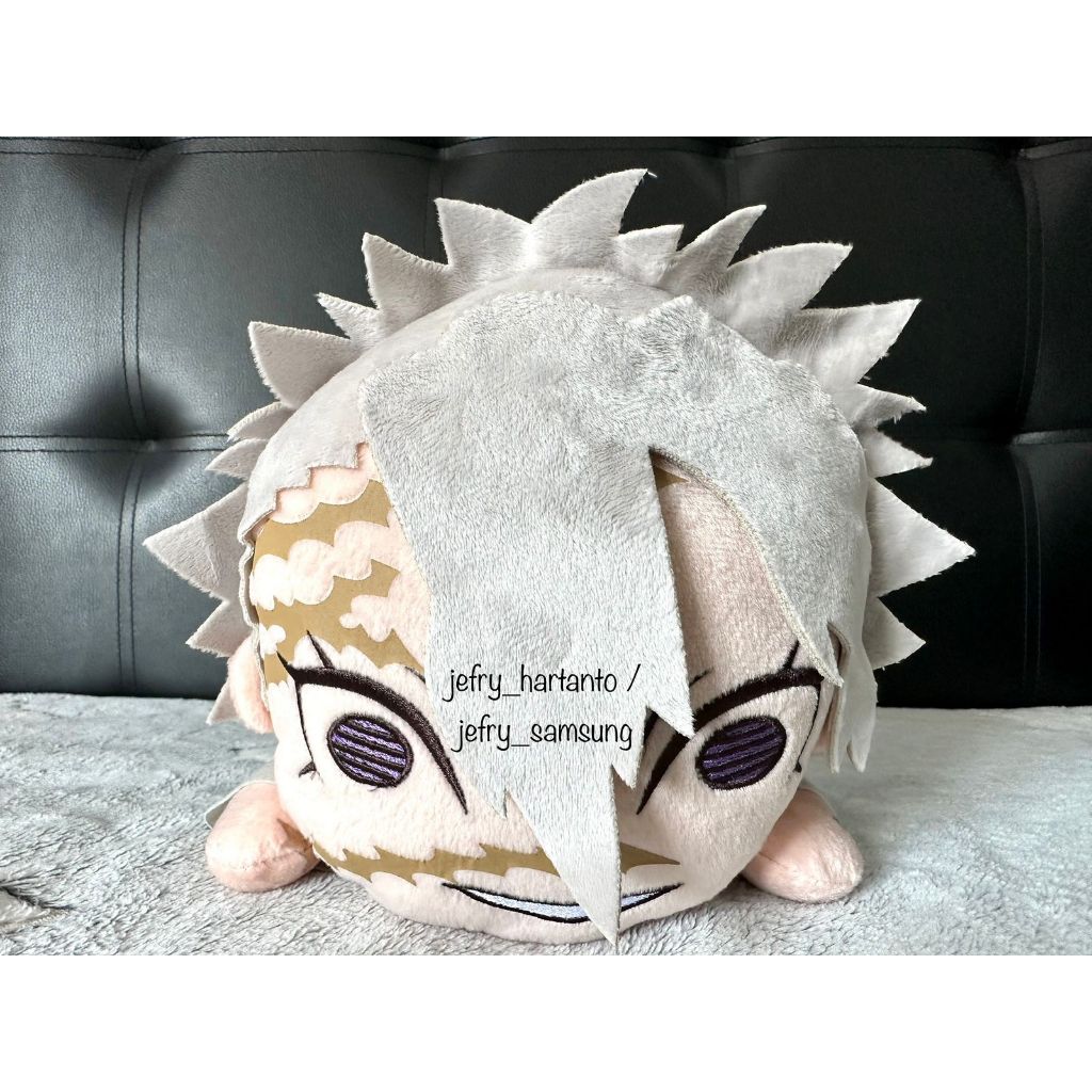 Boneka Demon Slayer Sanemi Shinazugawa Nesoberi BIG Plush Original SEGA Ufotable Jepang Genya Nezuko