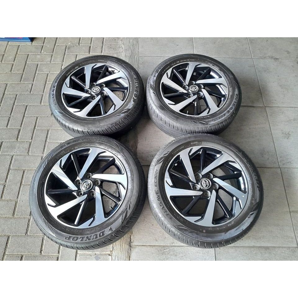 Velg mobil second Rush R17 pcd 5x114 cocok untuk Rush, Terios