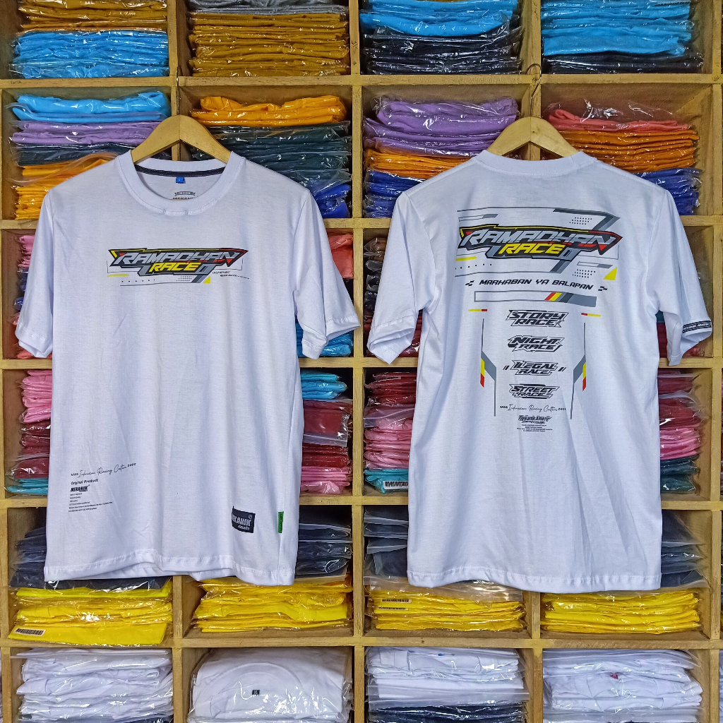 T-SHIRT RAMADHAN RACE||KAOS RAMADHAN RACE||KAOS RACING||KAOS BALAP||BAJU RAMADHAN RACE||KAOS PRIA