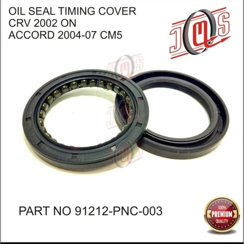 OIL SEAL TIMING CRANKSHAFT FRONT HONDA CRV gen 2 ACCORD