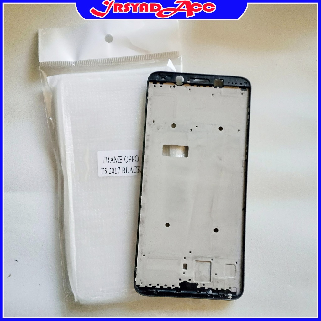 Frame Oppo F5 / Frame F5 / Tulang Tatakan Oppo F5/F5 YOUTH/A79 2017 BLACK