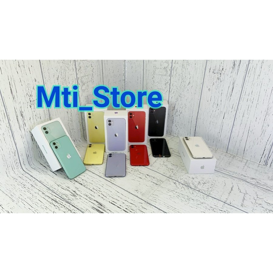 (WiFi Only) IPhone 11 64/128gb Second Original Fullset Ex inter