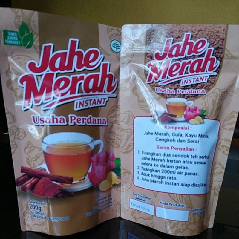 

Jahe Merah Instant Usaha Perdana