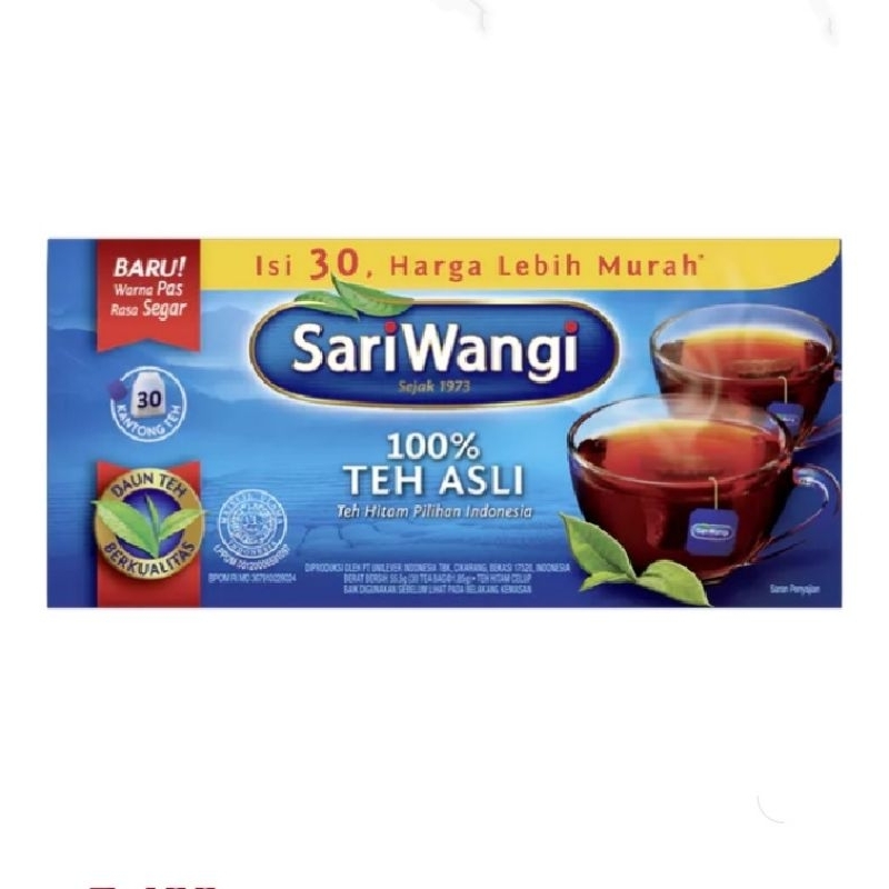 

Teh Sariwangi Asli Celup isi 30 pcs