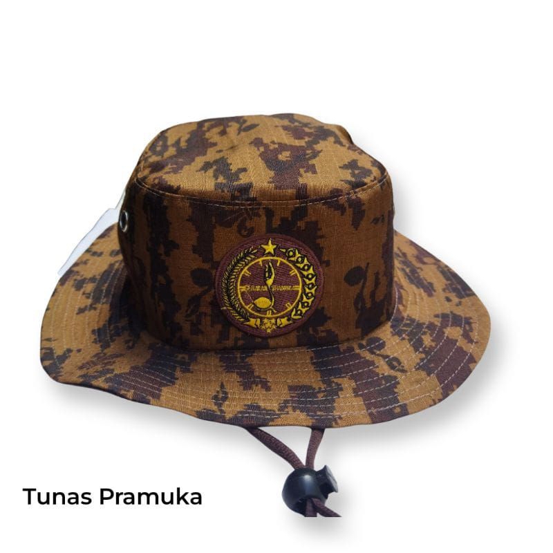 TOPI RIMBA PRAMUKA / TOPI LORENG PRAMUKA PRIA WANITA