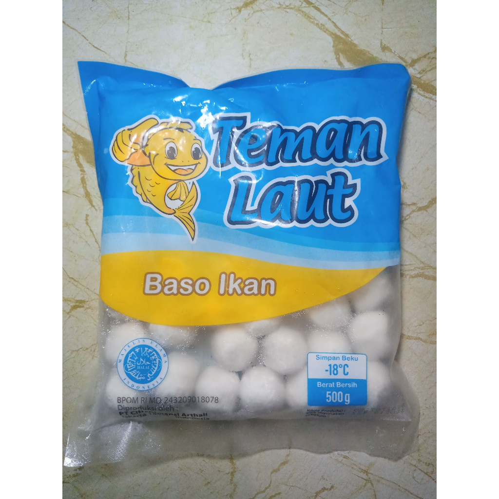 

Bakso Ikan Teman Laut 500gr