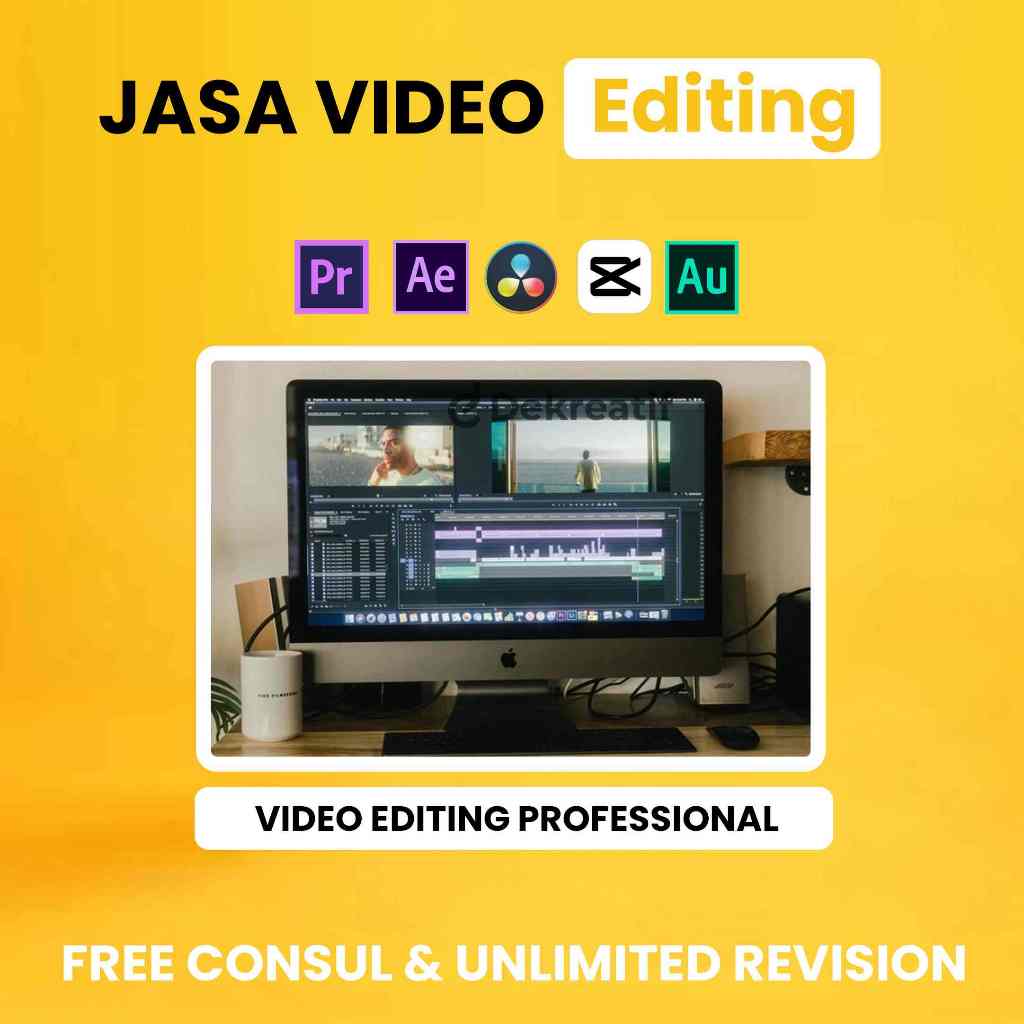 Jasa Edit Video Cinematic/B-Roll/Wedding/Property/Video Profile/Konten Reels dll