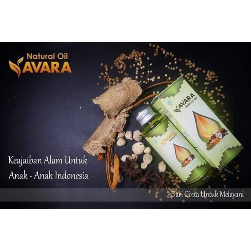 Avara Natural Oil untuk bayi sehat bonus 1 bungkus kopi kenzen 20 gram