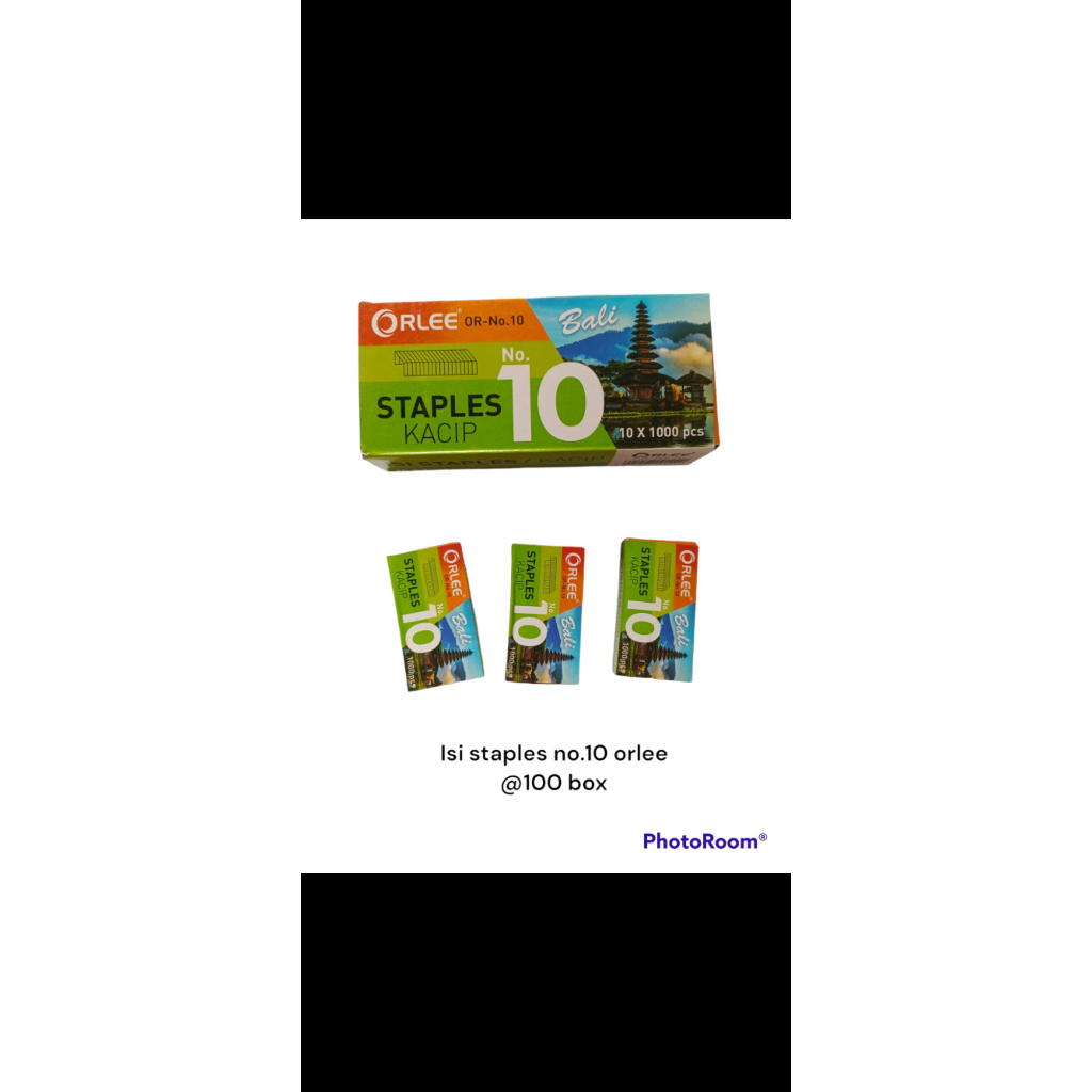 

Isi Refill Staples Stapler Stepler Jepretan murah no 10 isi 10pack