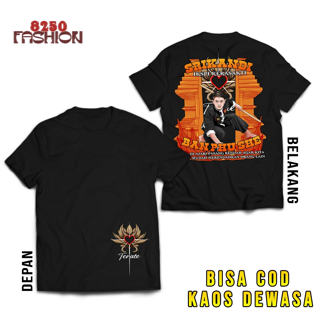 KAOS DEWASA SRIKANDI IKSPI KERA SAKTI KAOS PREMIUM DEWASA BAJU UNTUK PRIA TSHIRT IKSPI SRIKANDI