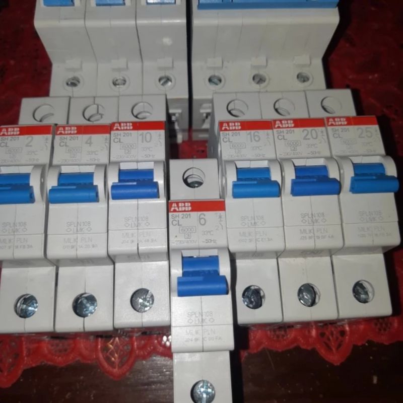 MCB ABB 6A modif anti panas