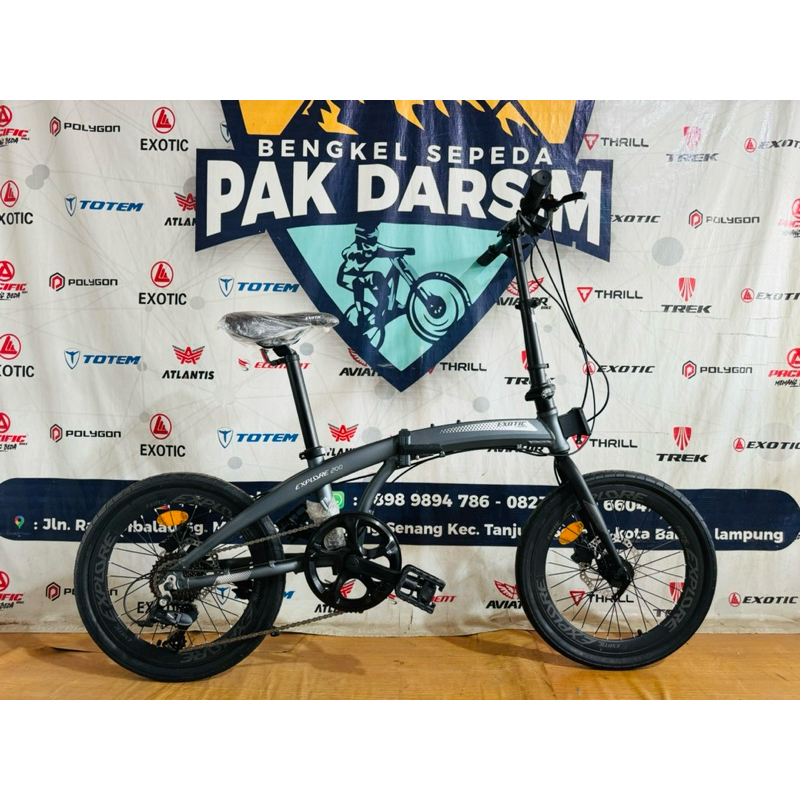 Promo sepeda lipat Exotic by pacific 10 speed