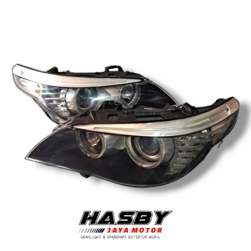 Headlamp bmw e60 lensa 1