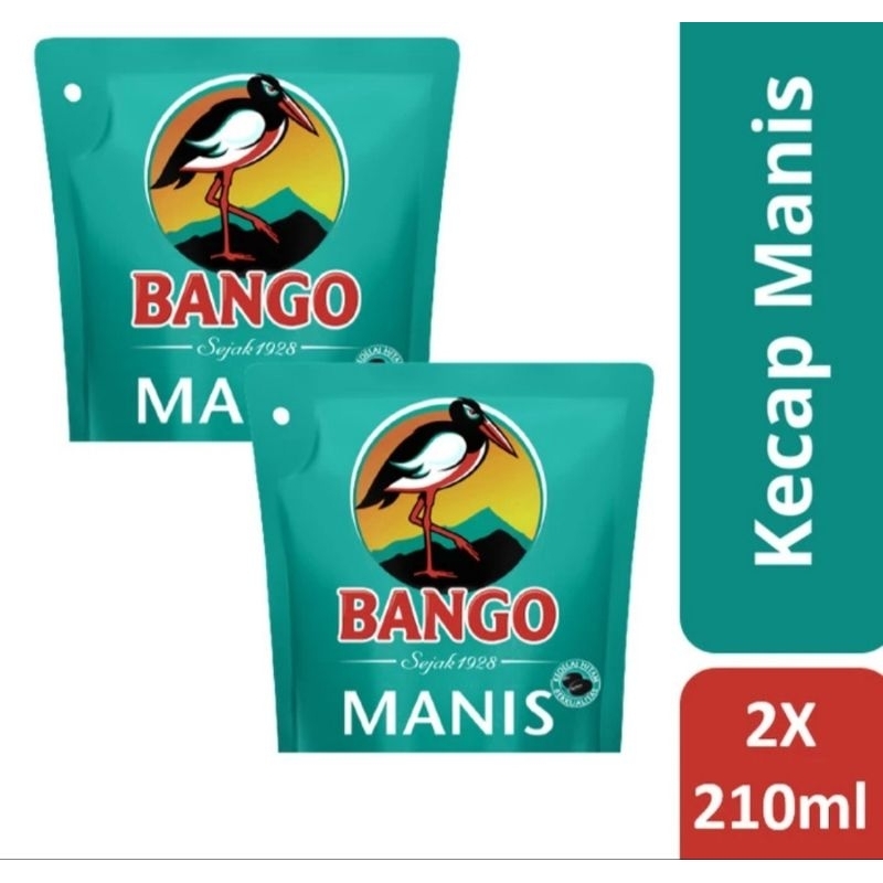 

[TWINPACK] Bango Kecap Manis Refill Pouch 210 mL