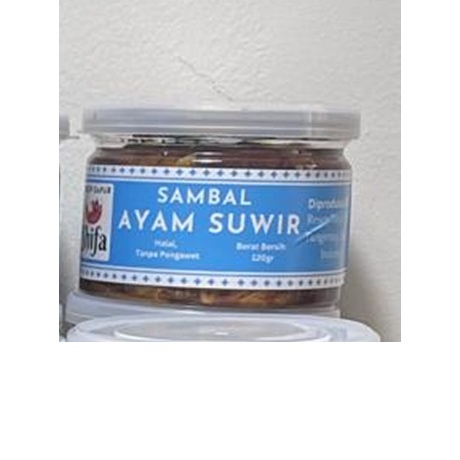 

Sambal Ayam Suwir 120 gram