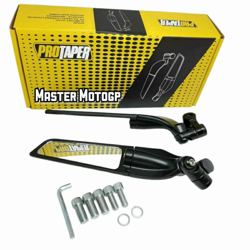 spion sayap telinga kuping motor Protaper aluminium  Spion sayap stealth Protaper original Vixion Mi
