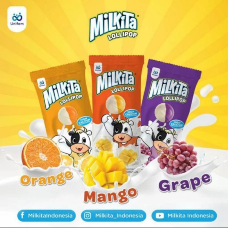 

TERMURAH! Permen Milkita Aneka Rasa