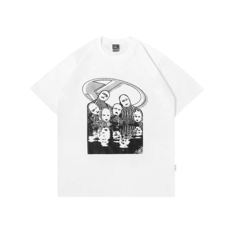 K.KISSES // ORC - TEE WHITE