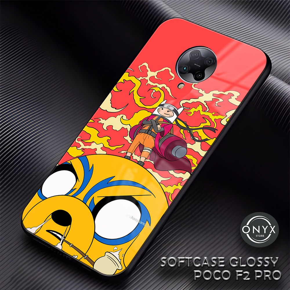 (AA05) Softcase Glossy POCO F2 PRO | Kesing Hp Xiaomi | Case Premium Motif Naruto