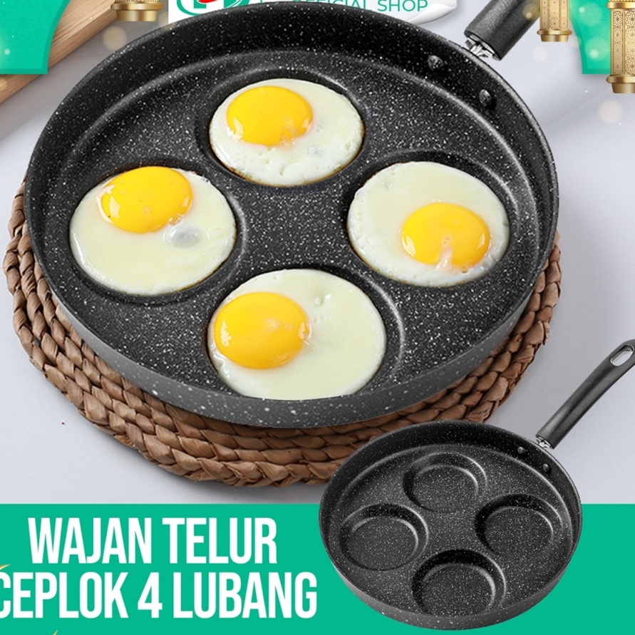 KP8 Hongzhuo Panci Penggorengan Telur PancakePanci Steak Grill Egg Telur Omelet Pan Breakfast  Hambu