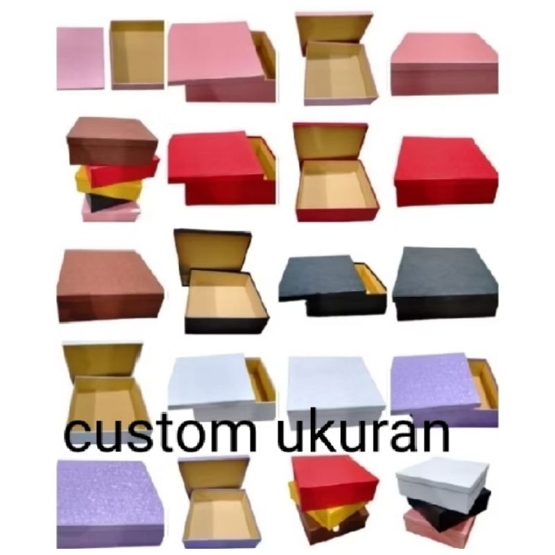 

CUSTOM ukuran gift bok kotak kado,kotak hadiah