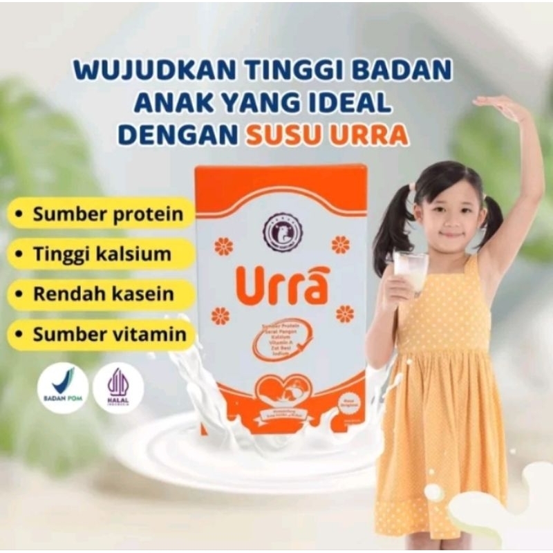 

URRA Susu Kambing Saneen Untuk Penambah Berat Badan Dan Tinggi Badan Anak (1Box)